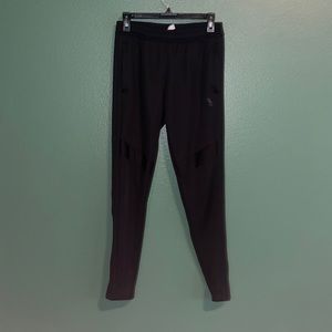 Original Adidas Black on Black Tracksuit Bottoms